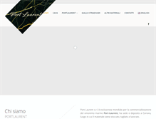 Tablet Screenshot of portlaurent.it